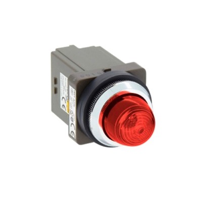 ไพล็อตแลม 30มม LED APN126-R สีแดง IDEC