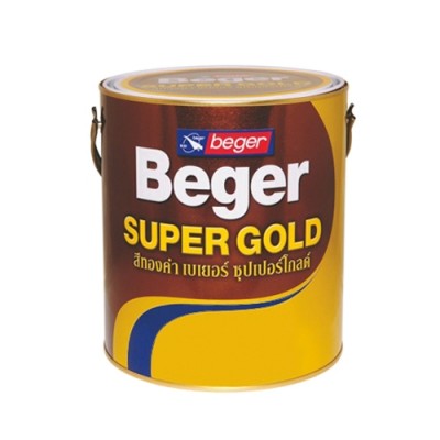 สีทองคำ (น้ำมัน) 0.3ลิตร AE303 BEGER