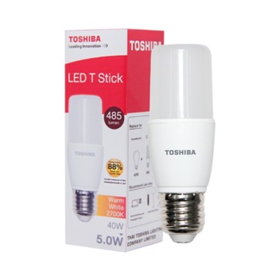 หลอด LED Stick T7 5W WARM WHITE TOSHIBA