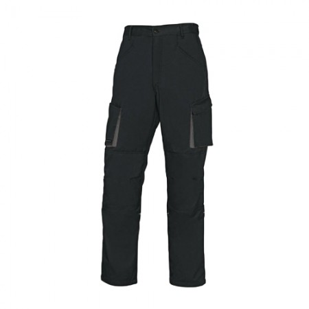 กางเกงทำงาน M2PA2 DELTA สีดำ-เทา L DELTAPLUS	