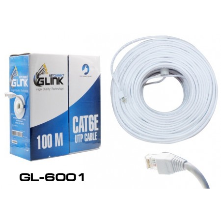 สายแลนCAT6 100เมตร ภายใน GLINK GLG6001