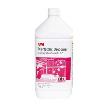 น้ำยาดับกลิ่น+ฆ่าเชื้อ ตะไคร้ 3.8L Disinfectant Deodorizer 3M