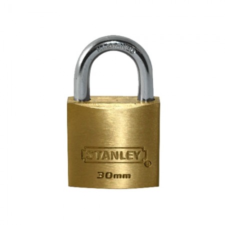 กุญแจทองเหลือง S824-651 30มม STANLEY