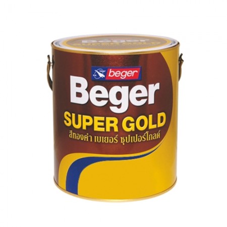 สีทองคำ (น้ำมัน) 0.1ลิตร AE303 BEGER