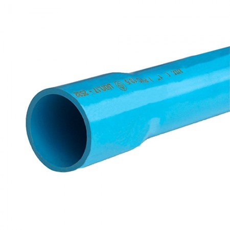 ท่อน้ำไทย PVC 1" สีฟ้า หนา 13.5 