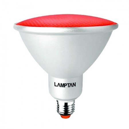 หลอด LED PAR 38/E27 - 5W สีแดง LAMPTAN