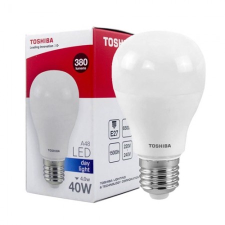 หลอดไฟ LED A48 4W WW E27(G4) TOSHIBA LT