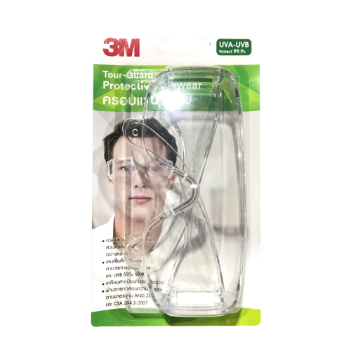 แว่นตานิรภัยเลนส์ใส Tour-Guard V 3M(NEW)